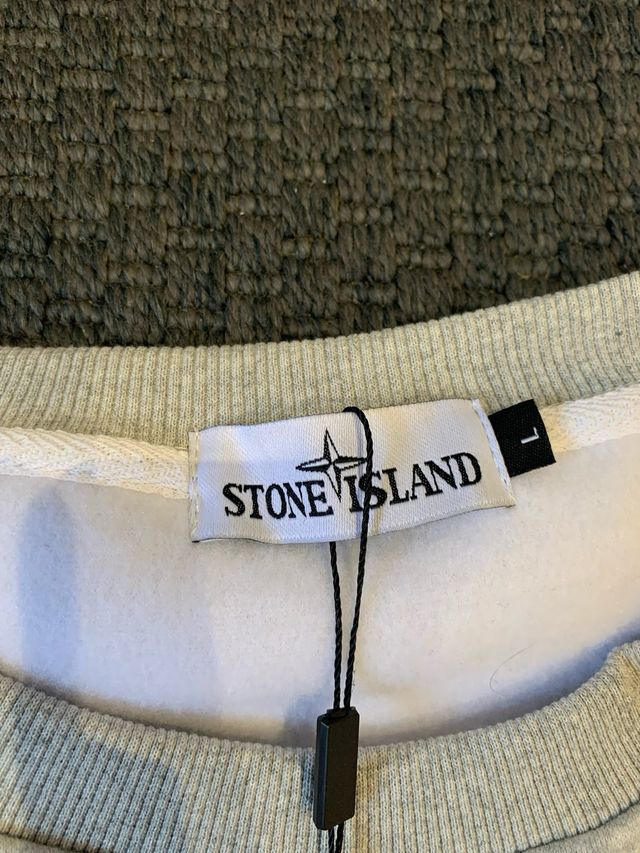 Sudadera Stone Island Gris