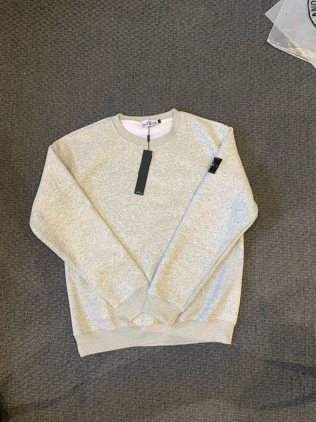 Sudadera Stone Island Gris