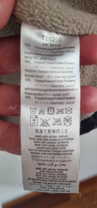 Gilet imbottito bambino Timberland blu 4 anni