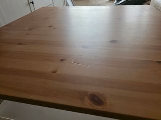 Mesa de centro Ikea Hemnes madera y blanco