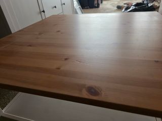 Mesa de centro Ikea Hemnes madera y blanco