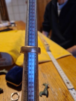 Anello artigianale bronzo nodo