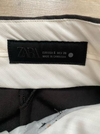 Pantalón chino marrón