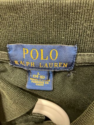Polo Ralph Lauren Talla 14-16 Verde