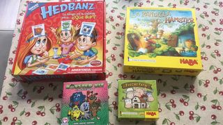 Lote 3 juegos de mesa infantiles