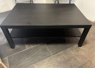 Mesa de centro negra 
