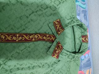 Traje de obispo medieval talla única