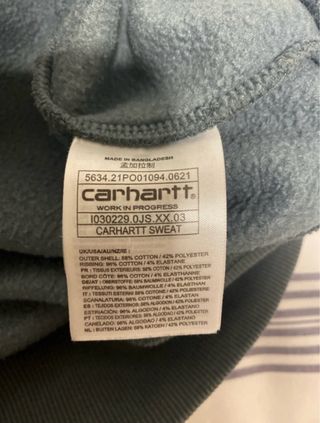 Sudadera Carhartt gris