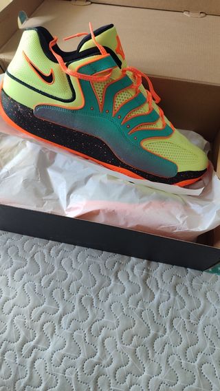 Nike KD18 Liquid Time Verde Naranja