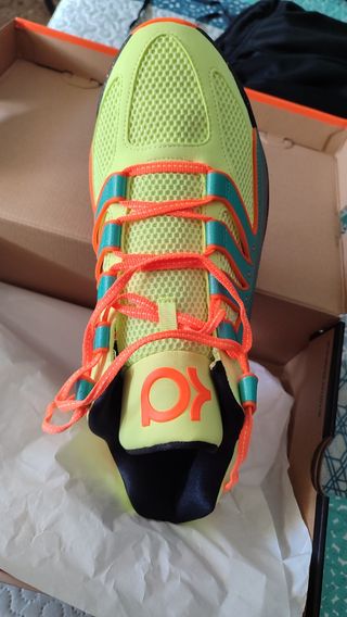 Nike KD18 Liquid Time Verde Naranja