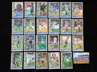 Lote cromos Real Betis 1996