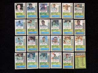 Lote cromos Real Betis 1996