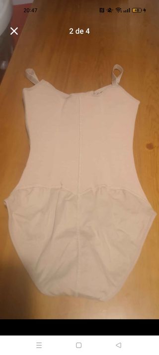 Faja Colombia Beige con Etiqueta
