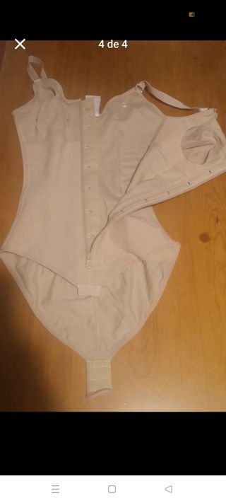 Faja Colombia Beige con Etiqueta