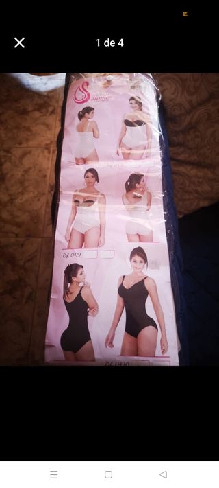 Faja Colombia Beige con Etiqueta