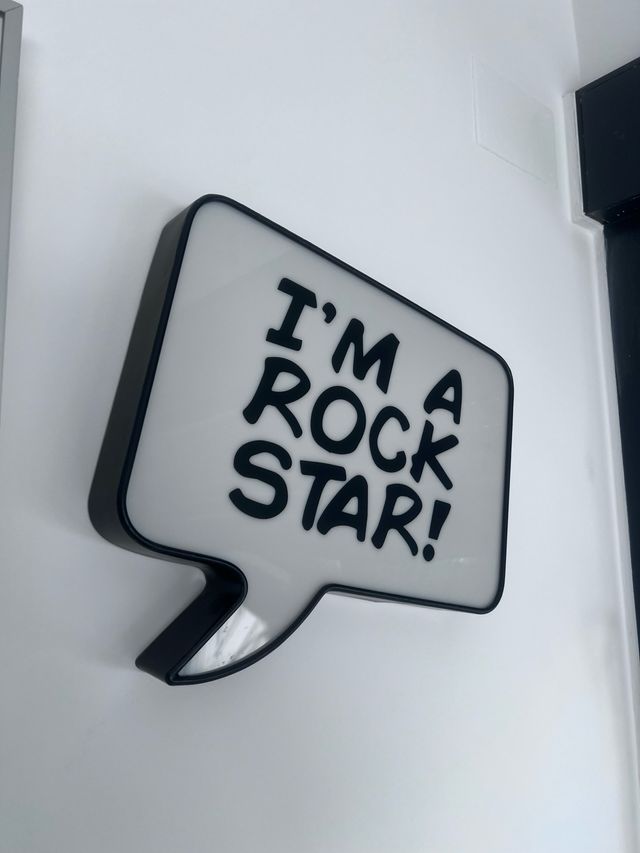 Luz decoración I’m a Rock Star
