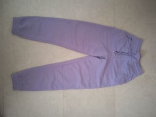 Pantalón chándal blanco con letras