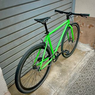 Bicicleta Fixie Verde