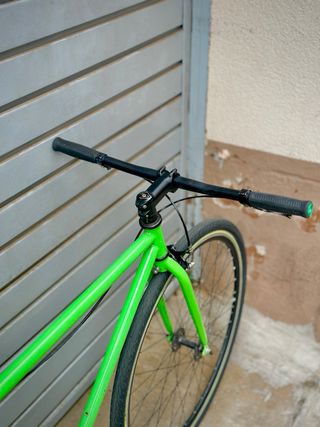 Bicicleta Fixie Verde