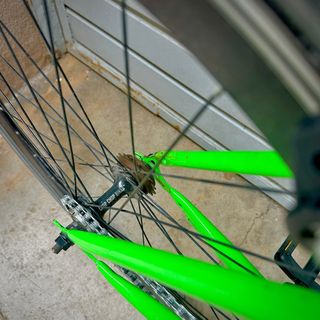 Bicicleta Fixie Verde