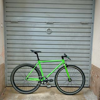 Bicicleta Fixie Verde