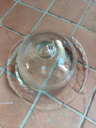 Cloche in vetro vintage