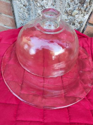 Cloche in vetro vintage