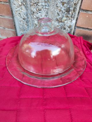 Cloche in vetro vintage