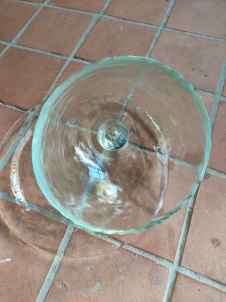 Cloche in vetro vintage