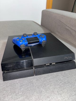 PS4 + Mando Azul + 13 Juegos