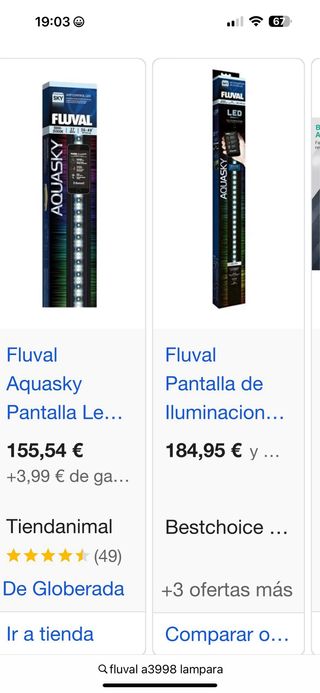 Fluval Luz LED Acuario A3998EU 24V 25W
