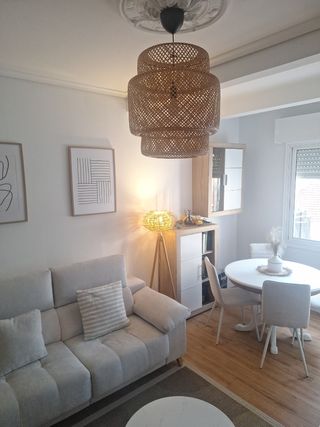 Lámpara 50 cm
 colgante IKEA SINNERLIG bambú
