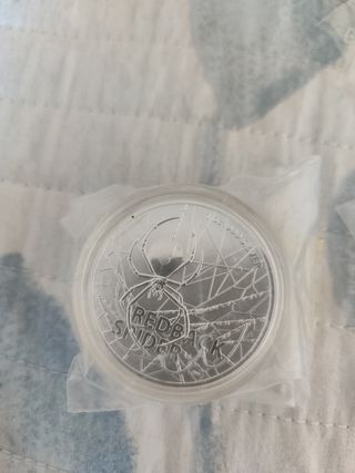 Moneda Plata 1 Onza Redback 2020