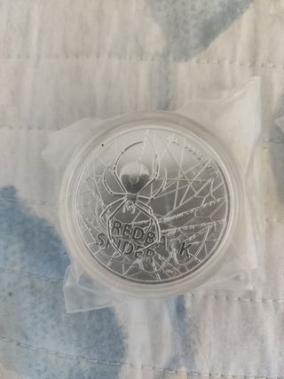 Moneda Plata 1 Onza Redback 2020