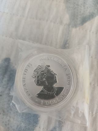 Moneda Plata 1 Onza Redback 2020