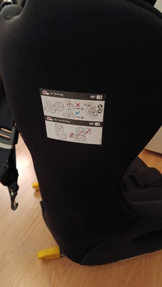 Silla de auto PLAY SAFE FIX negra