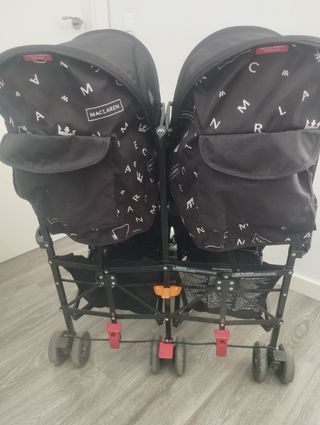 Carrito Gemelar Maclaren Twin Triumph