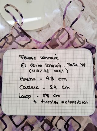 Vestido camisón lencero. El Corte Inglés