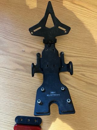 Portamatrículas corto Yamaha XSR 900 Evotech