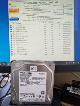 Windows 11 installato HDD Hard Disk Sata 250Gb
