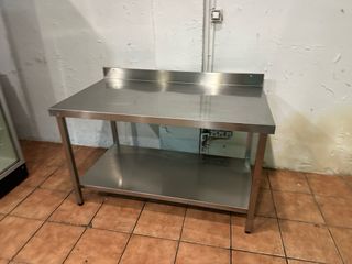 Mesa de trabajo acero inoxidable
