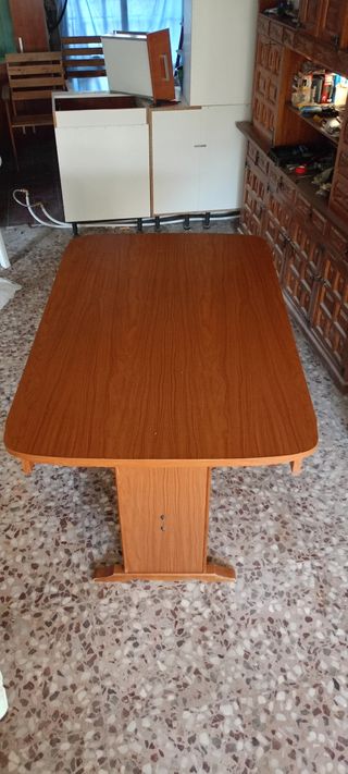 Mesa comedor madera 8 personas