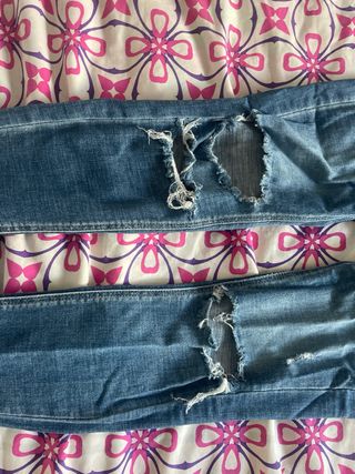 Pantalones vaqueros ajustados talla 38
