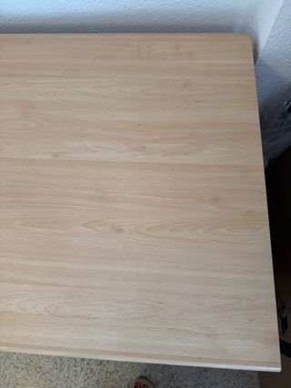 Escritorio madera ancho beige