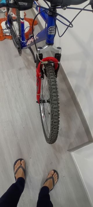 Bicicleta Conor AFX Azul/Blanca