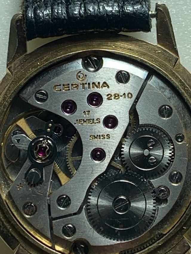 Reloj Certina Calibre 28-10