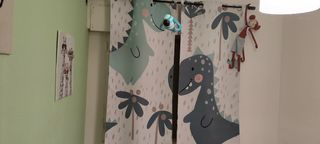 Cortinas infantiles dinosaurios