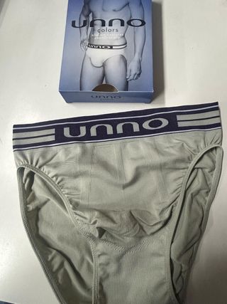 Slip Unno Talla M Gris