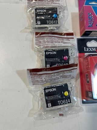 Lote Cartuchos Impresora Brother, Epson, HP, Lexma