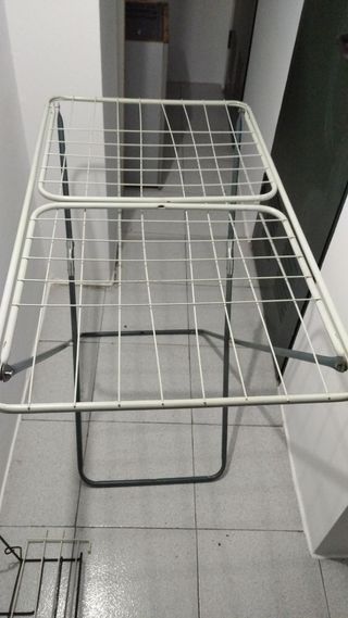 Tendedero plegable de aluminio